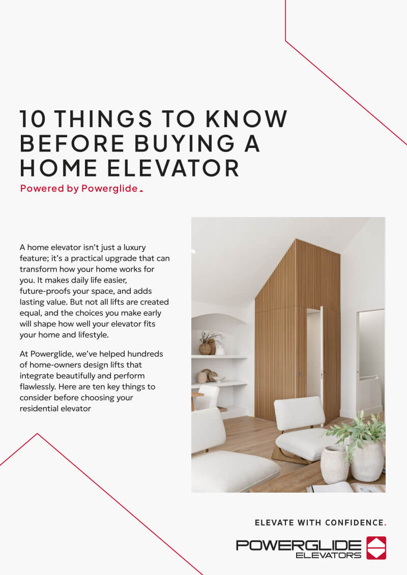 10 things to know befor buying a home elevator
